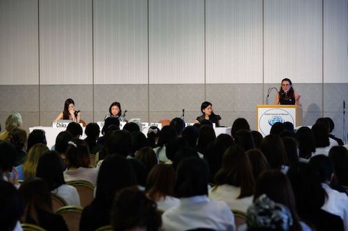 Global Summit of Women Tokyo panel Global Summit of Women Tokyo panel